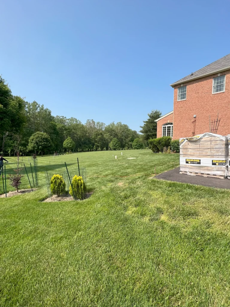 Unused space before transformation – Landscaping and Hardscaping in Silver Spring, MD