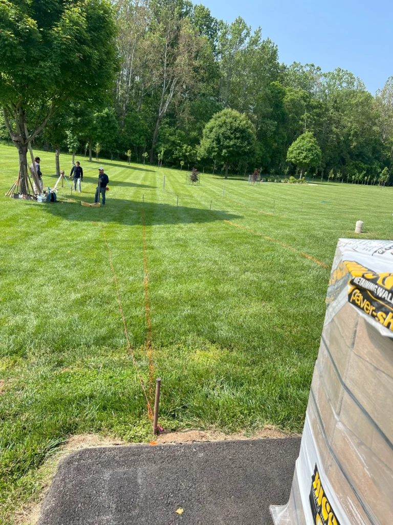 Initial site inspection and layout marking – Landscaping and Hardscaping in Silver Spring, MDrmation – Landscaping and Hardscaping in Silver Spring, MD